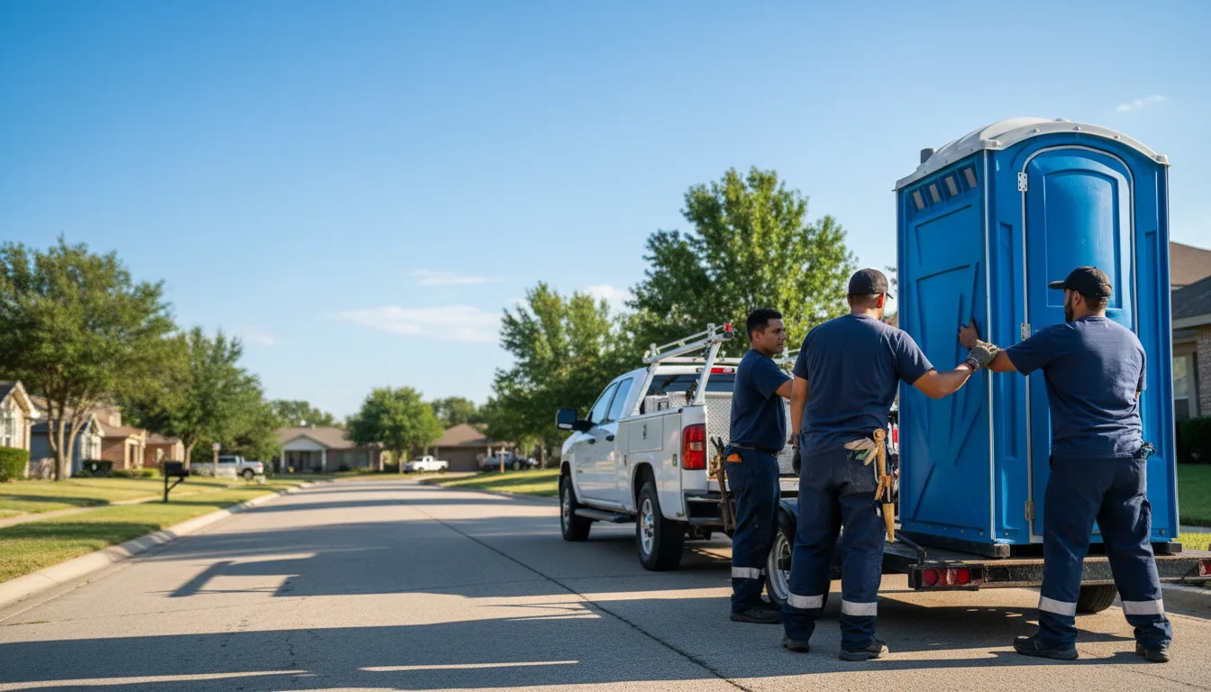 Portable Toilet Rental in Bluffton, IN near me